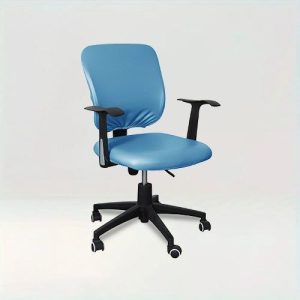 housse de chaise de bureau effet cuir imperméable