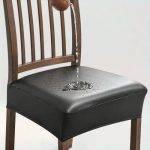 housse de chaise effet cuir pour intérieur