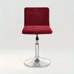 housse de chaise en jacquard floral