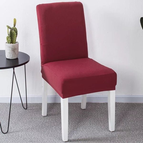 housse de chaise extensible Bordeaux