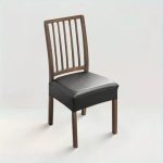 housse de siège de chaise effet cuir imperméable