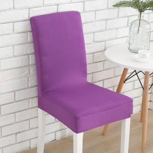 pourpre - housses extensibles de chaise