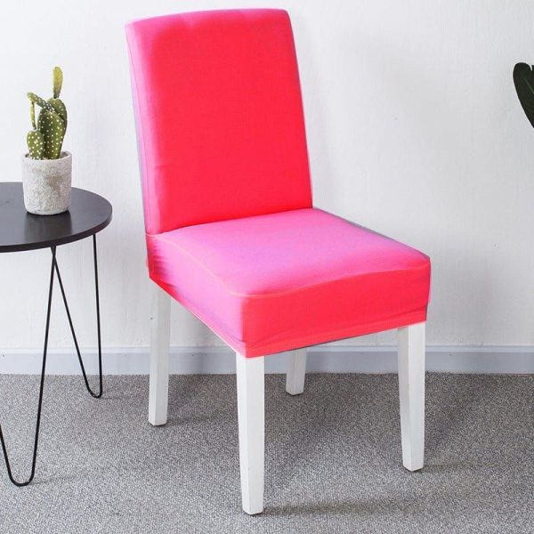 rose - housses extensibles de chaise